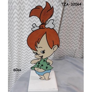 ΦΛΙΝΣΤΟΝΕΣ FLINSTONES ΣΤΑΛΙΤΣΑ ΞΥΛΙΝΗ ΦΙΓΟΥΡΑ ΤΖΑ-32064